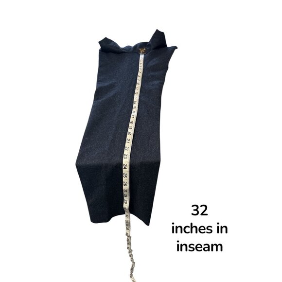 Wills Wool Blend Dress Pants Men’s 32x32 Charcoal Gray Tailored Trousers Portuga - Picture 8 of 8